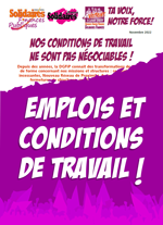 Livret conditions de travail